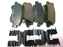 Image of Brake. PADS. KIT. DISC. A set of disc brake pads. image for your 2005 Hyundai Elantra   